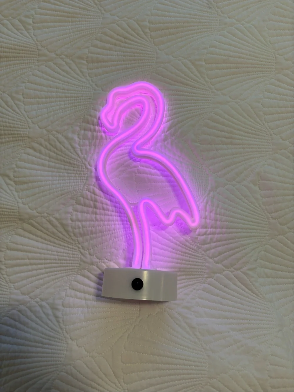 LED Table Lamp Pink Neon Flamingo